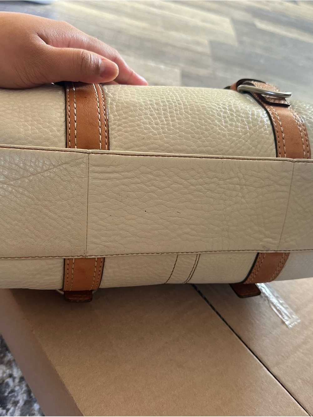 Vintage Coach Chelsea Pebbled Leather satchel bag - Picture 6 of 16